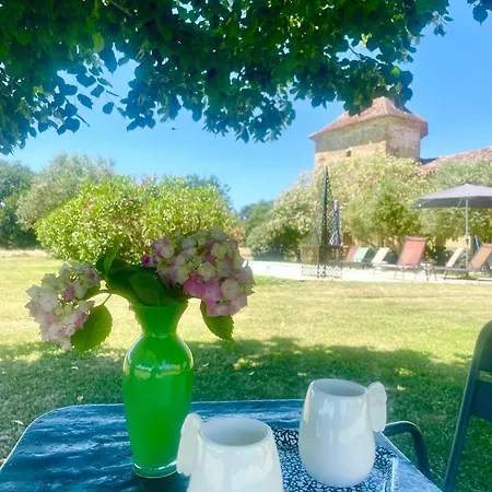 Chateau De Cardeneau, L'italie Au Coeur Du Gers לינה וארוחת בוקר 3*