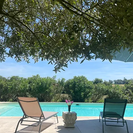 Chateau De Cardeneau, L'italie Au Coeur Du Gers לינה וארוחת בוקר Fleurance