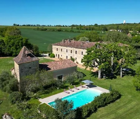 Chateau De Cardeneau, L'italie Au Coeur Du Gers לינה וארוחת בוקר 3*
