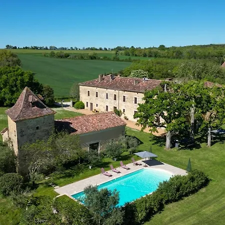 Chateau De Cardeneau, L'italie Au Coeur Du Gers לינה וארוחת בוקר 3*